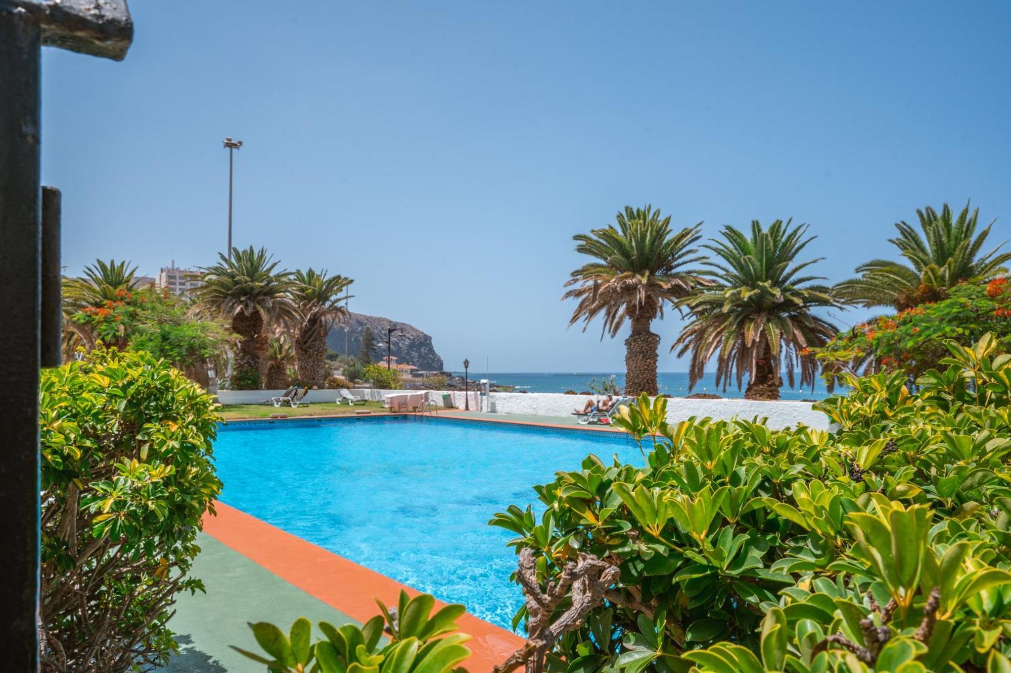 Go2Tenerife Apart'Dida Pool & First Line Of The Sea ลอส กริสเตียนอส ภายนอก รูปภาพ